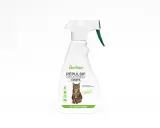 Flacon de répulsif chat Verina, un remède de grand-mère naturel aux huiles essentielles pour intérieur et extérieur.