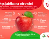 Jabłko to superfood! Jedno jabłko to tylko 90 kcal, a tyle dobrego dla zdrowia. Chrup bez obierania!