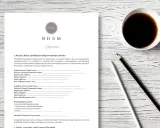 Formularz BDSM Agreement, określający role i parametry relacji. Dokument zawiera pola do wpisania danych obu stron, preferencji i struktury związku.