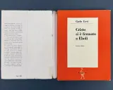Copertina di "Cristo si è fermato a Eboli" di Carlo Levi. Il libro esplora il significato di una civiltà contadina fuori dal tempo.