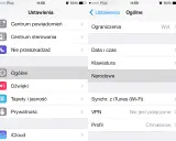 Ekran ustawień iPhone'a, gdzie można znaleźć opcję "Ogólne", by dowiedzieć się, jak zmienić język w iPhone.