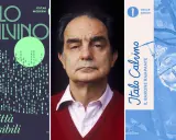 Ritratto di Italo Calvino, autore de "Le città invisibili" e "Il barone rampante", un omaggio alla sua vita e opere.