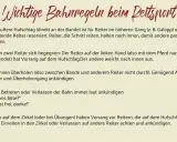 Wichtige Bahnregeln beim Reitsport: Reiter auf der linken Hand haben Vorrang. Beim Überholen auf der rechten Hand Abstand halten.