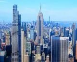 New Yorks skyline med Empire State Building. Här finns massor av tips för din resa till New York.