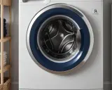 Nowa pralka Electrolux z niebieskim akcentem. Dowiedz się, jak zresetować pralkę Electrolux, gdy coś pójdzie nie tak.
