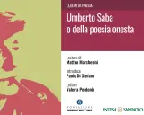Lezioni di poesia su Umberto Saba e le sue saba poesie famose. Ritratto stilizzato del poeta.