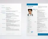 Zdjęcie przedstawia fragment CV z danymi osobowymi, doświadczeniem zawodowym i umiejętnościami Jana Tomczyka.
