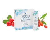 Forever Marine Collagen w saszetkach, z witaminą C, biotyną i cynkiem. Pyszny smak owoców dla Twojej urody.