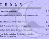 Lista de miedos infantiles. A los 2 años, los terrores nocturnos pueden incluir oscuridad, animales, tormentas y médicos.
