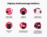 Objawy zhakowanego telefonu: szybkie zużycie baterii, przegrzewanie, nieznane aplikacje, dziwne reklamy.