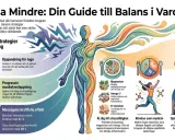 Strategier för att minska kortisol: djupandning, muskelavslappning, massage, kost med magnesium, omega-3, B-vitaminer, motion och god sömnhygien.