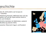 Europa vor dem Ersten Weltkrieg: Ein Pulverfass, das zur Julikrise führte. Bündnissysteme, Wettrüsten und Konflikte zwischen Großmächten.