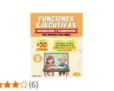 Libro "Funciones Ejecutivas: Organización y Planificación" para niños, con actividades y estrategias para aprender cuáles son.