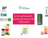 Produkty na suche gardło, gdy brak głosu i kaszel. Analiza dla nauczycieli i śpiewaków.