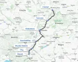 Trasa z Cieszyna przez Bratysławę, Szombathely, Ptuj do Zagrzebia. Zastanawiasz się, ile kilometrów jest do Chorwacji? Mapa pokazuje drogę do Zagrzebia.