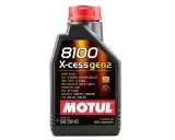 Butelka oleju silnikowego Motul 8100 X-cess gen2 SAE 5W-40.