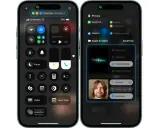 Jak aktywować FaceTime? Widok centrum sterowania i ustawień audio/wideo na iPhonie, pokazujący opcje izolacji głosu.