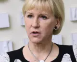 Margot Wallström, Sveriges utrikesminister, talar om relationen mellan Sverige och Israel.