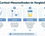 Porównanie metod pomiaru kortyzolu: badanie krwi, śliny, moczu z 24h i włosów. Dowiedz się, jak zbadać poziom kortyzolu.