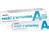 Maść z witaminą A Amara, 25g, 1500 j.m./g. To najlepsza maść z witaminą A, która zapewnia dużą dawkę retinolu dla Twojej skóry.