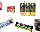 Produkty proteinowe dla kogo? Dla aktywnych, sportowców i dbających o dietę. Jogurty, batony, serki, napoje.