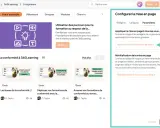 Interface de configuration de la mise en page pour une meilleure organisation des formations. Bouton "Appliquer à tous les sous-groupes" visible.