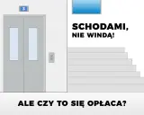 Winda i schody. Wybierz schody, by zwiększyć podstawową przemianę materii. Ale czy to się opłaca?