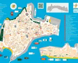 Mapa de Cádiz con puntos de interés, ideal para saber qué hacer en Cádiz con niños: playas, museos, parques y monumentos.