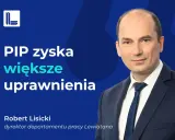 Robert Lisicki, dyrektor departamentu pracy Lewiatana, omawia nowelizację kodeksu pracy, która zwiększa uprawnienia PIP.