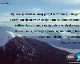 Wzór formularza S1: rejestracja pobytu w Norwegii wymaga wypełnienia danych na selfservice.udi.no, a potem zgłoszenia na policji lub w Centrum Obsługi Pracowników Zagranicznych.
