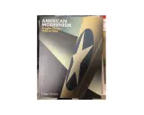 Book cover for "American Modernism: Graphic Design, 1920 to 1960" by R. Roger Remington, featuring a stylized star emblem and geometric shapes.