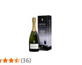 Champagnerflasche und Geschenkbox Bollinger 007, die Special Cuvée für Agenten.
