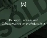 Klucze i tabliczka "SOLD" symbolizują transakcję. Depozyt u notariusza to bezpieczne rozwiązanie.