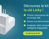 Kit Linky pour une consommation instantanée maîtrisée. Visualisez votre consommation en temps réel, suivez vos économies et analysez l'usage par appareil.