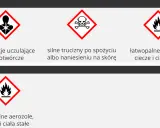 Metanol: substancje uczulające, rakotwórcze, silnie trujące i łatwopalne. Etanol: łatwopalny. To wzór na alkohol.