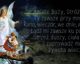 Aniele Boży, Stróżu mój, czuwaj nad dziećmi na moście.