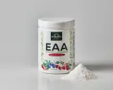 Unimedica EAA Beeren-Geschmack: Pulver für die Muskelregeneration. Die EAA Wirkung unterstützt den Körper optimal.