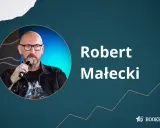 Robert Małecki, autor bestsellerów, w rozmowie o kolejności czytania jego książek.