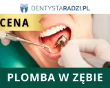 Wizyta u dentysty: cena plomby w zębie. Dentysta używa wiertła i lusterka do leczenia zęba.