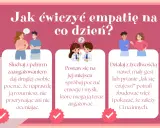 Jak ćwiczyć empatię na co dzień? Słuchaj, postaw się na miejscu drugiej osoby, działaj z życzliwością. To przykłady, co to jest empatia.