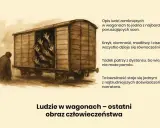 Ludzie w wagonie, błagające ręce. Tadek patrzy, wie, że nie może pomóc. "Proszę państwa do gazu" – krzyki, modlitwy, cisza.