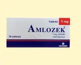 Opakowanie leku Amlokzek 5 mg, 30 tabletek. Uważany za najbezpieczniejszy lek na nadciśnienie, pomaga utrzymać ciśnienie na właściwym poziomie.