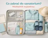 Co zabrać do sanatorium? Lista leków, skierowanie, ubrania, klapki, buty i krem z filtrem SPF.