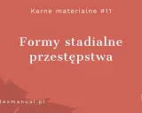 Formy stadialne wykroczenia: Różnice z przestępstwami co musisz wiedzieć?