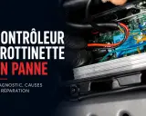 Réparation contrôleur trottinette électrique en panne, diagnostic et causes de l'erreur E4.