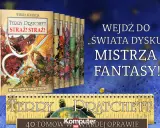 Kolekcja książek Terry'ego Pratchetta "Świat Dysku" w twardej oprawie. Wejdź do świata mistrza fantasy!