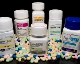 Zbiór leków psychotropowych: Zoloft, Paxil, Abilify, Geodon, Risperdal, Seroquel.
