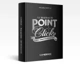 Okładka polskiej edycji "Almanachu Point-and-Click", przewodnika po grach przygodowych.