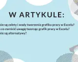 W artykule: zalety i wady tworzenia grafiku pracy w Excelu, na co zwrócić uwagę i jakie są alternatywy.