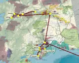 Trasa przez Alaskę: Nulato, Ruby, Galena, Fairbanks, Anchorage, Kenai, Soldotna, Cooper Landing, Homer. Gdzie jest Alaska? Tu!